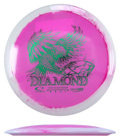 Latitude 64 Diamond - Opto Ice Orbit / 156g - Pink (Green Foil)