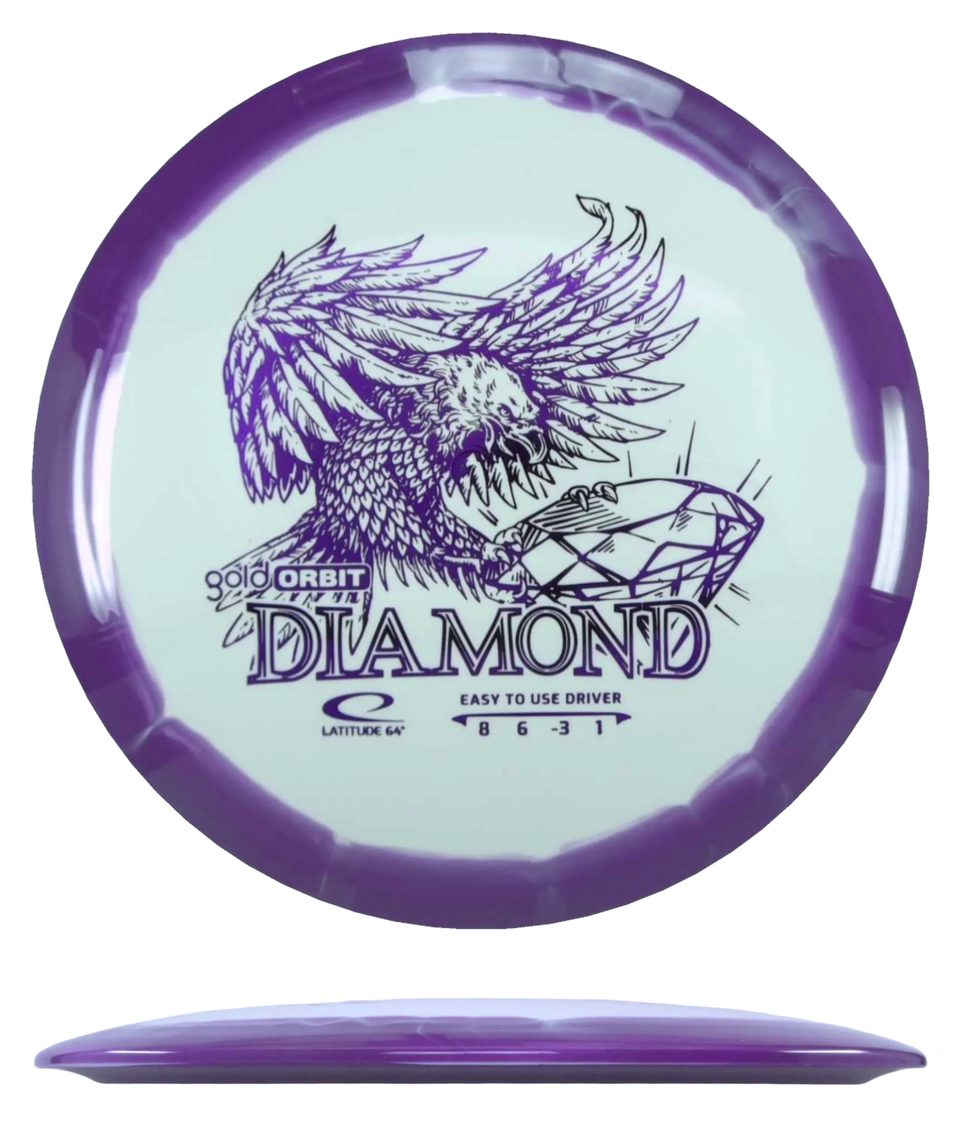 Latitude 64 Diamond - Gold Orbit / 158g - Purple (Purple Foil)