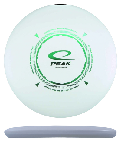 Latitude 64 Peak - Zero Pro / 174g - White (Green Foil) *004*