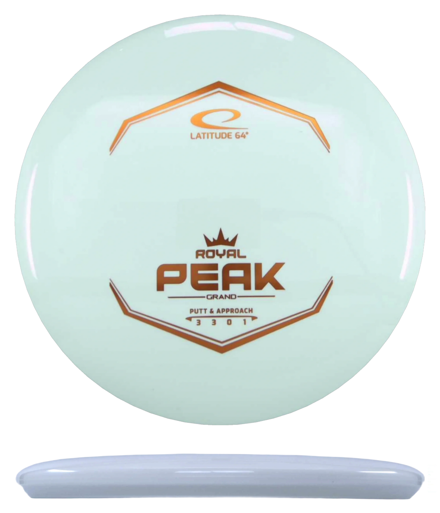 Latitude 64 Peak - Royal Grand / 173g - White (Orange Foil)