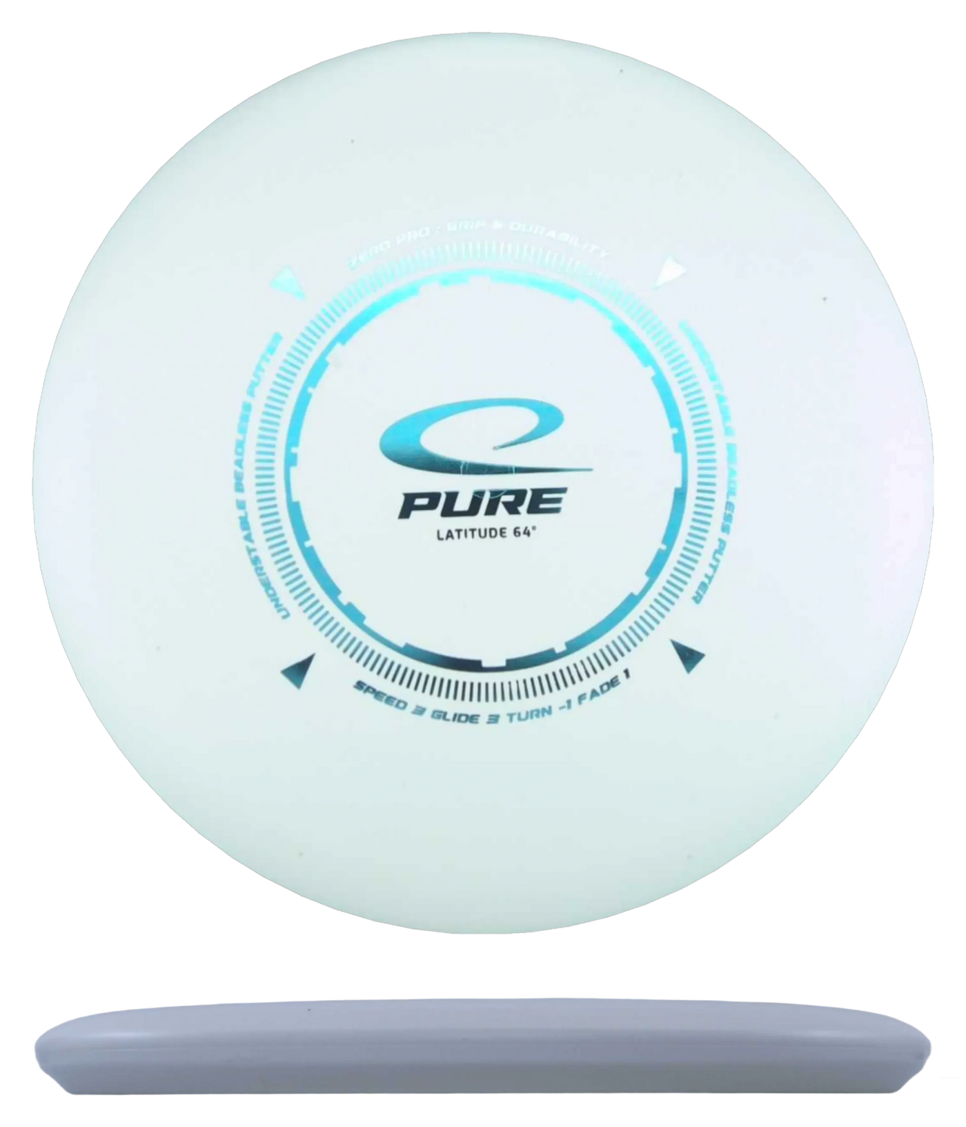 Latitude 64 Pure - Zero Pro / 173g - White (Light Blue Foil) *009*