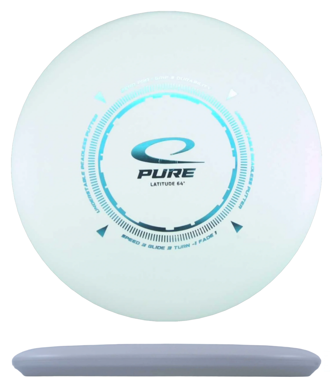 Latitude 64 Pure - Zero Pro / 173g - White (Light Blue Foil) *010*