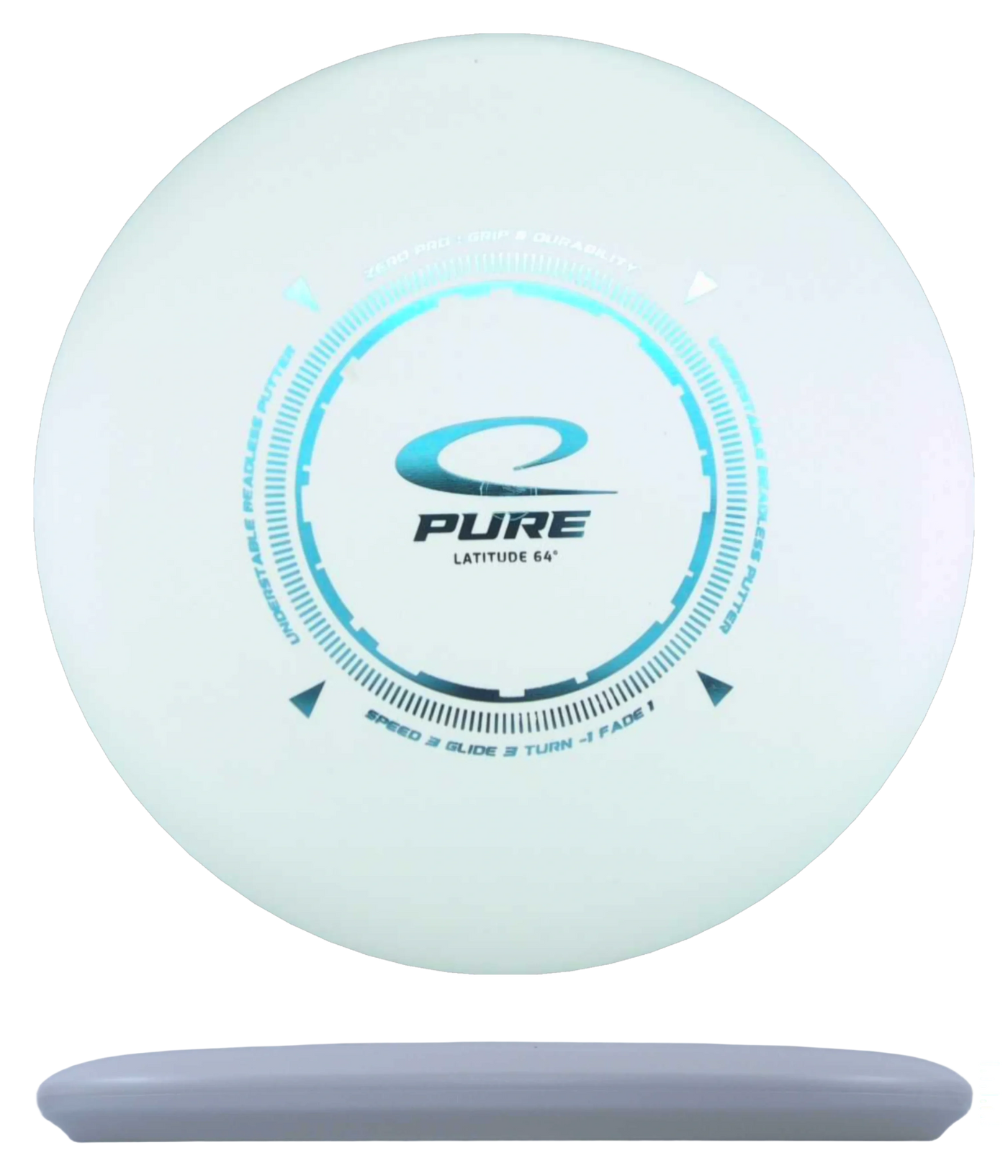 Latitude 64 Pure - Zero Pro / 173g - White (Light Blue Foil) *011*