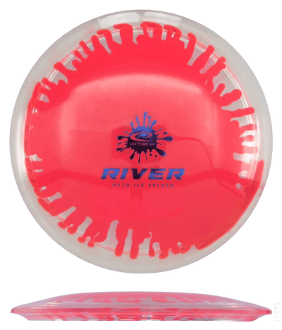 Latitude 64 River - Opto-Ice Splash / 174g - Red Splatter (Pink Foil)