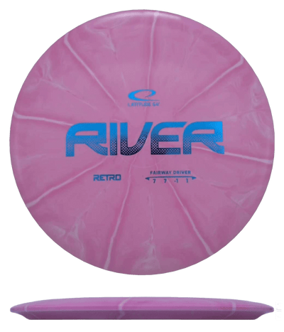 Latitude 64 River - Retro Burst / 174g - Pink Burst (Blue Foil)