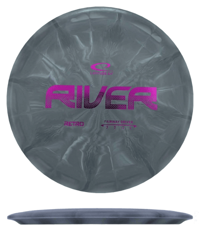 Latitude 64 River - Retro Burst / 175g - Gray Burst (Magenta Foil)