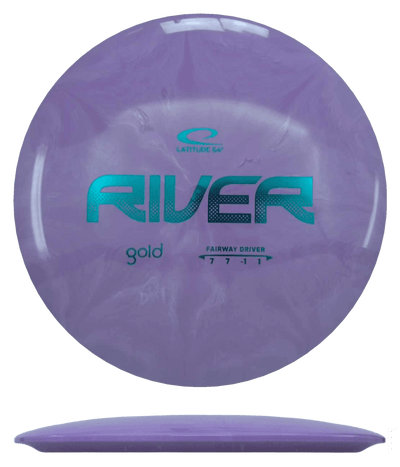 Latitude 64 River - Gold / 169g - Lavender Burst (Blue Green Foil)