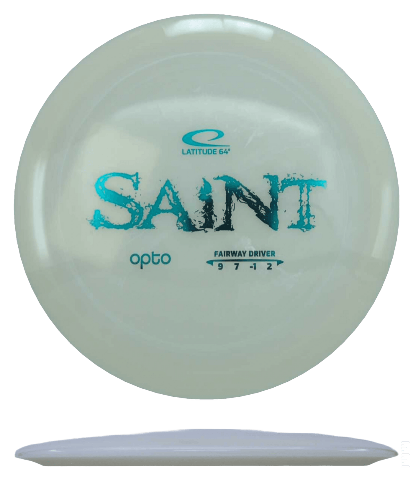 Latitude 64 Saint - Opto / 174g - White (Blue Green Foil)