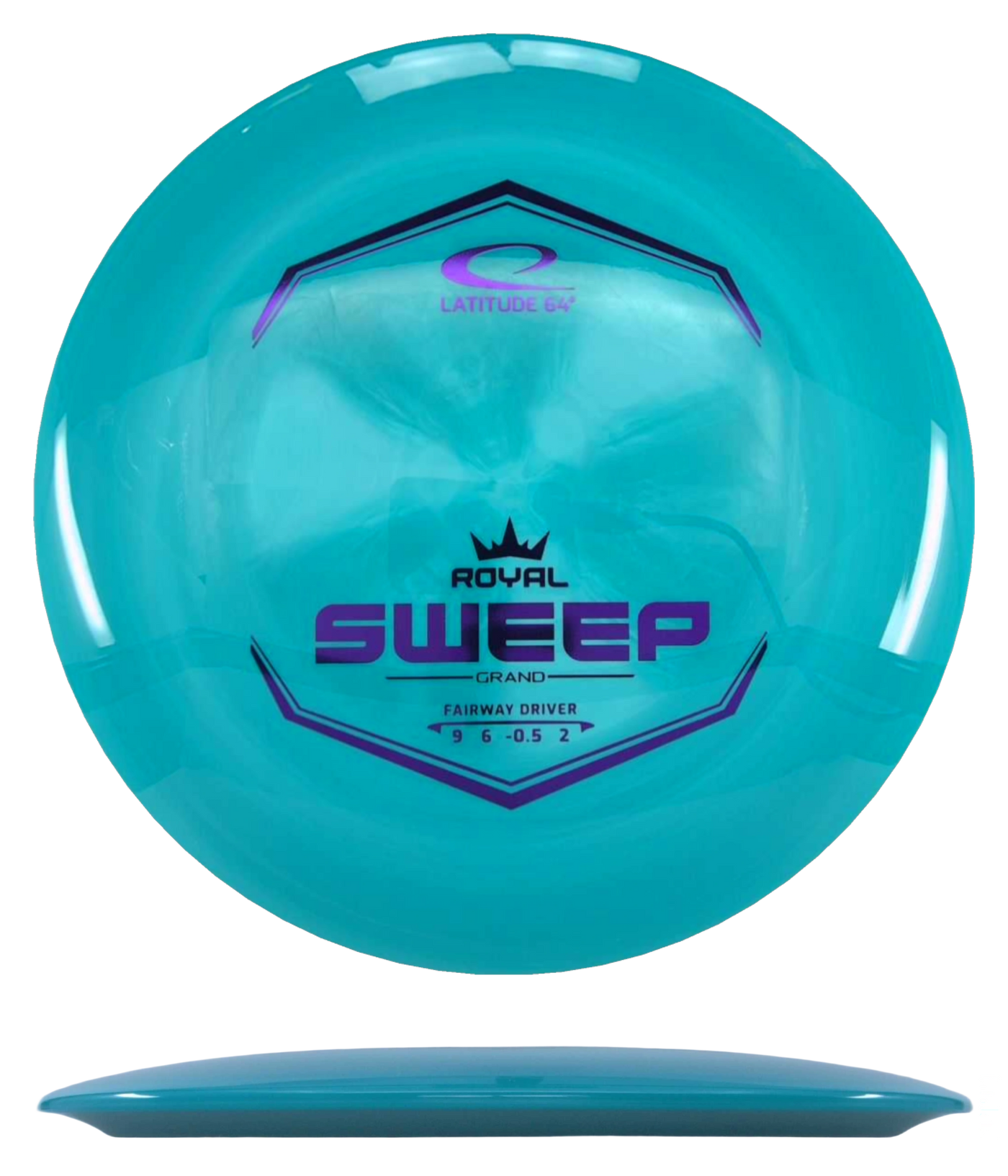 Latitude 64 Sweep - Royal Grand / 174g - Teal (Royal Purple Foil)