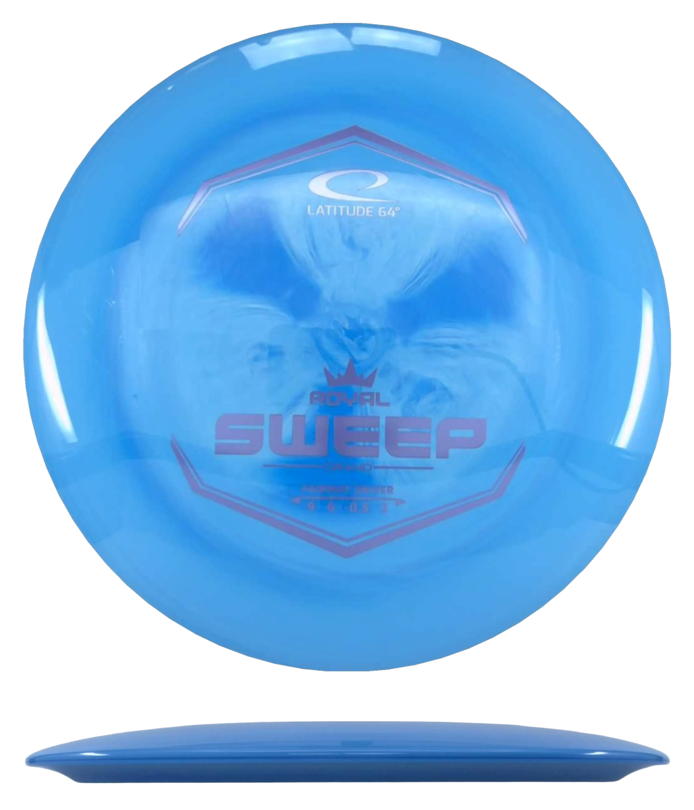 Latitude 64 Sweep - Royal Grand / 174g - Sky Blue Swirl (Lavender) *043*