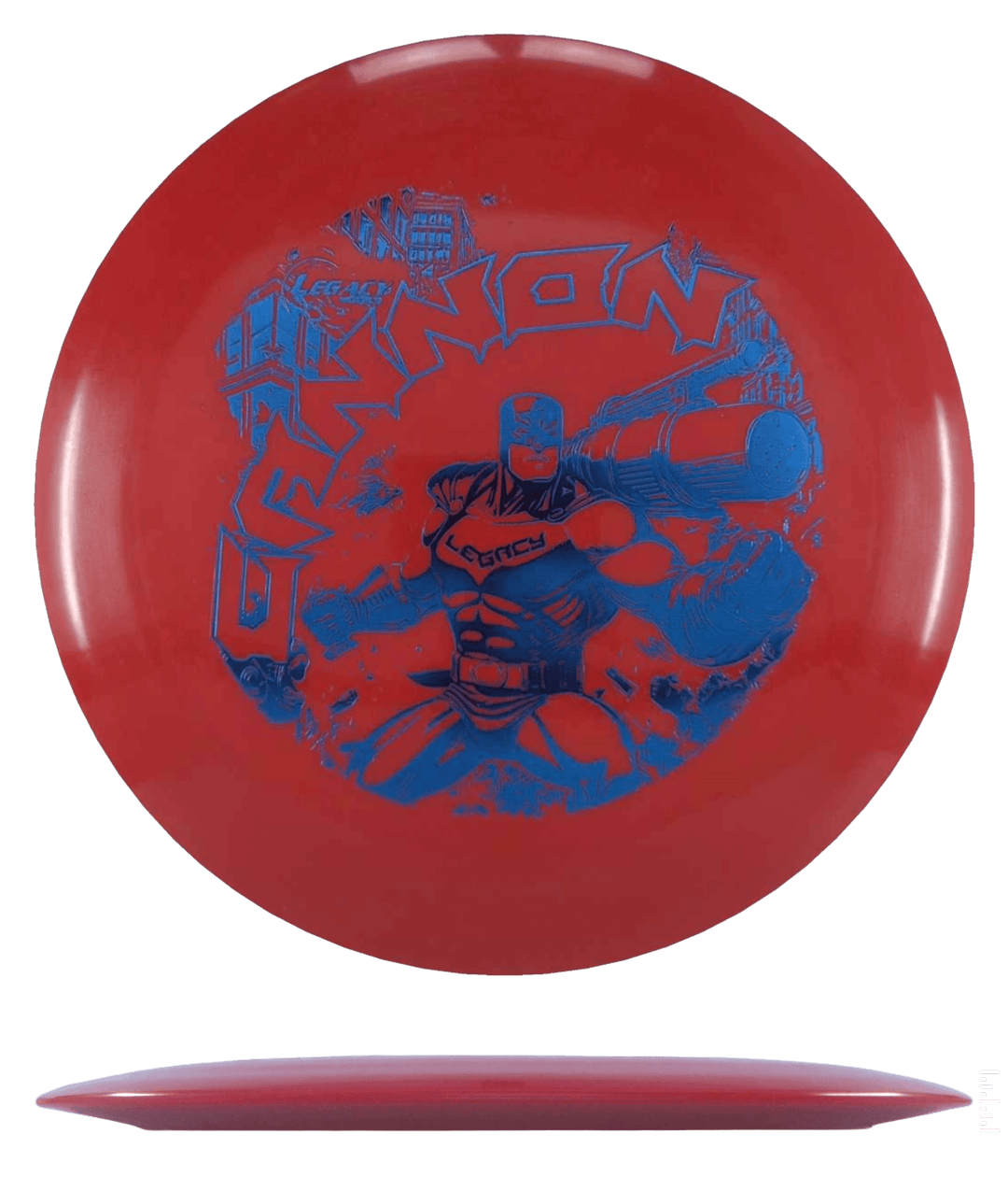 Legacy Cannon - Icon / 171g - Red (Blue Foil)