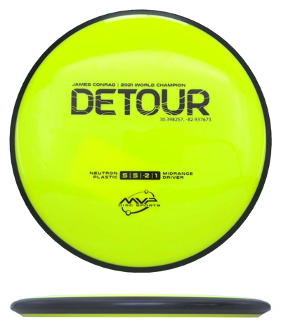 MVP Detour - Neutron / 174g - Canary Yellow (Black)