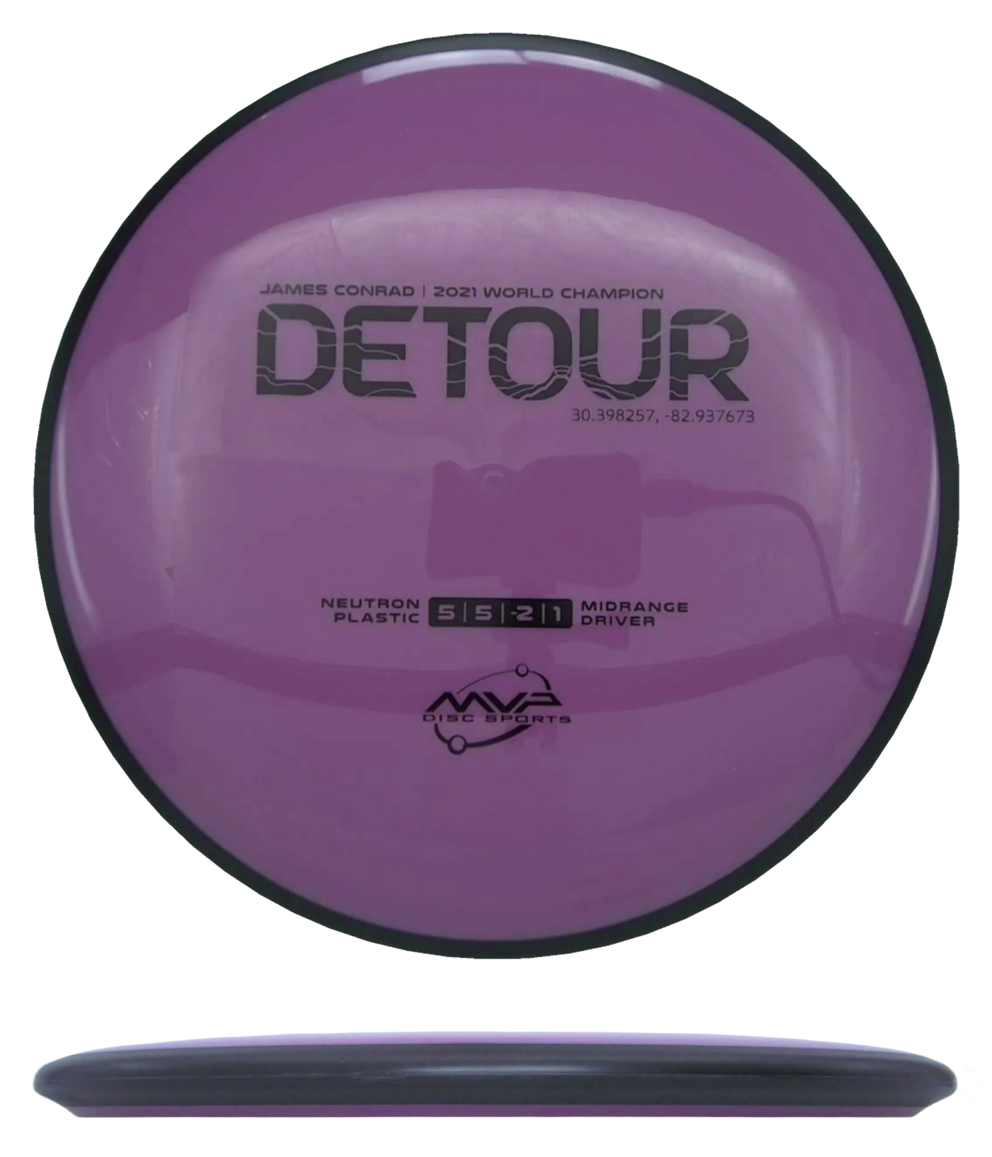 MVP Detour - Neutron / 176g - Slate Magenta (Black)