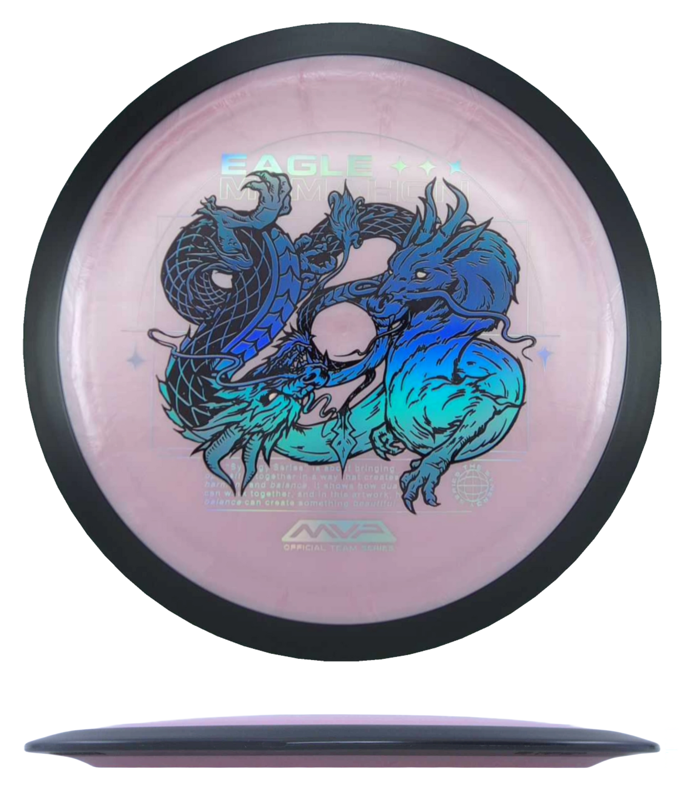 MVP Dimension - Plasma - Eagle McMahon Team Series / 174g - Pink (Blue Chrome)