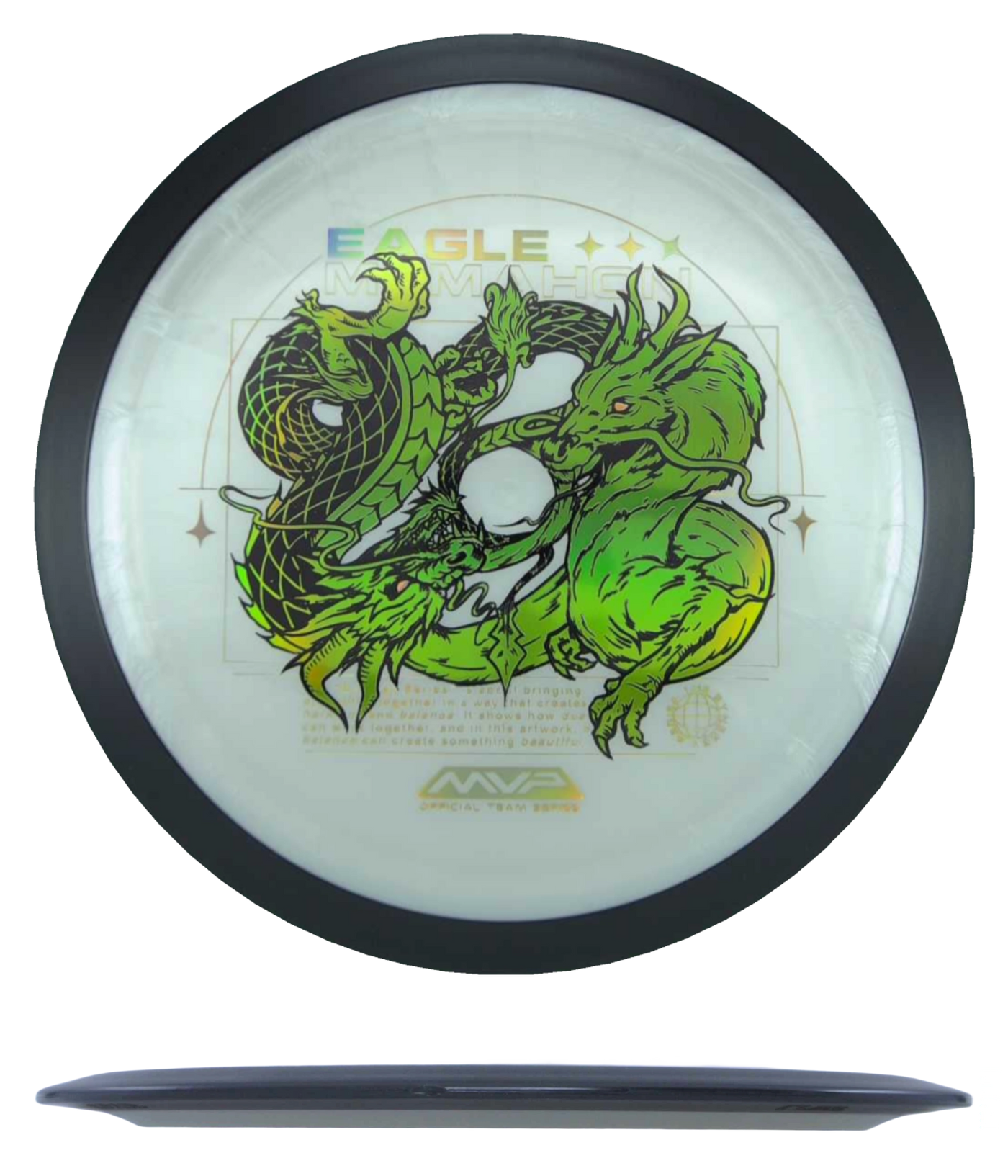 MVP Dimension - Plasma - Eagle McMahon Team Series / 171g - Pearl (Yellow Green Chrome)