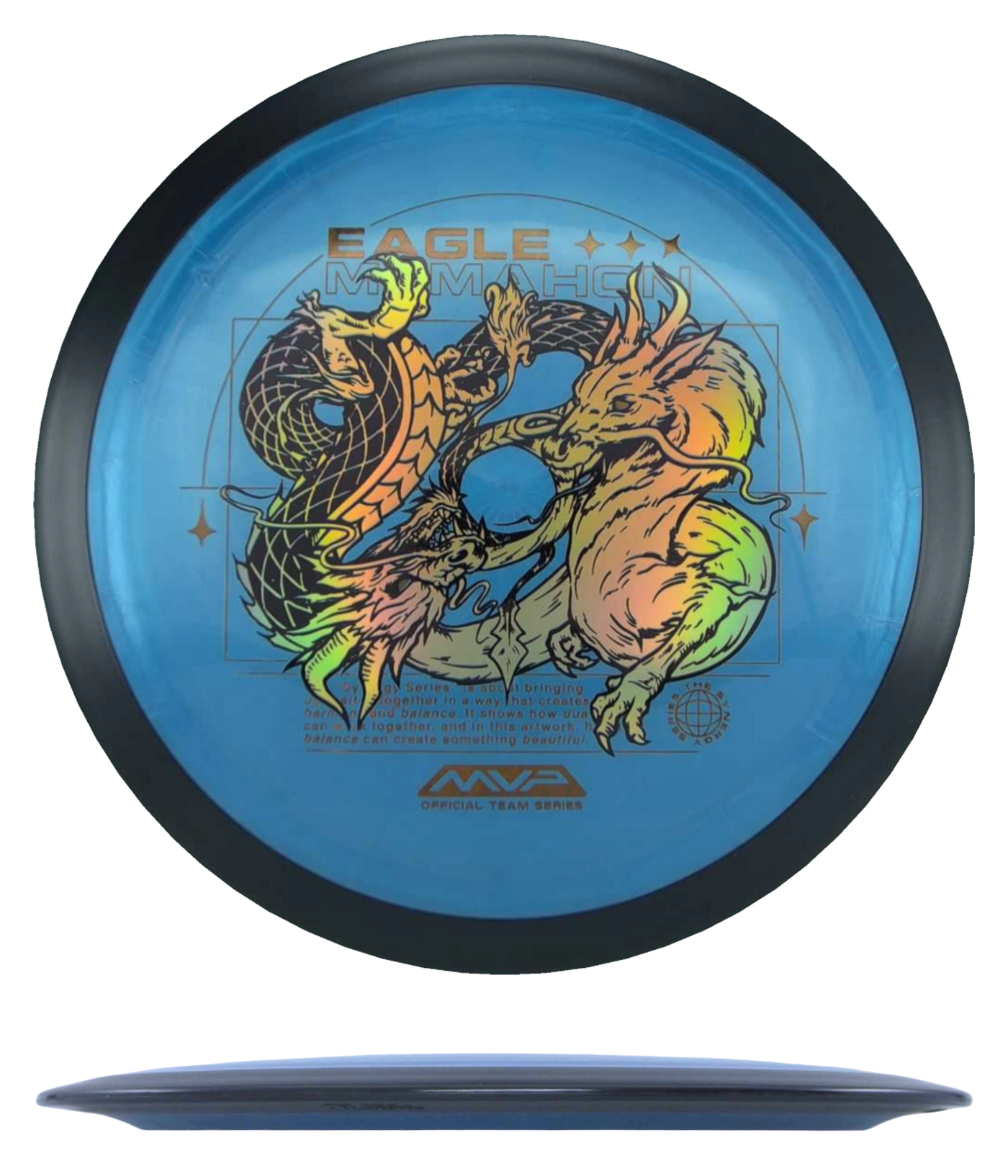 MVP Dimension - Plasma - Eagle McMahon Team Series / 171g - Blue (Gold Chrome)