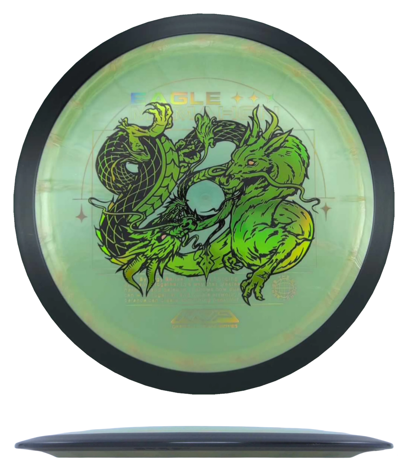MVP Dimension - Plasma - Eagle McMahon Team Series / 174g - Yellow Green (Yellow Green Chrome)