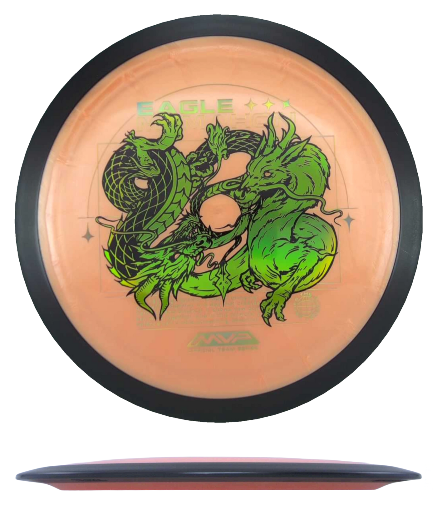 MVP Dimension - Plasma - Eagle McMahon Team Series / 174g - Orange (Yellow Green Foil)