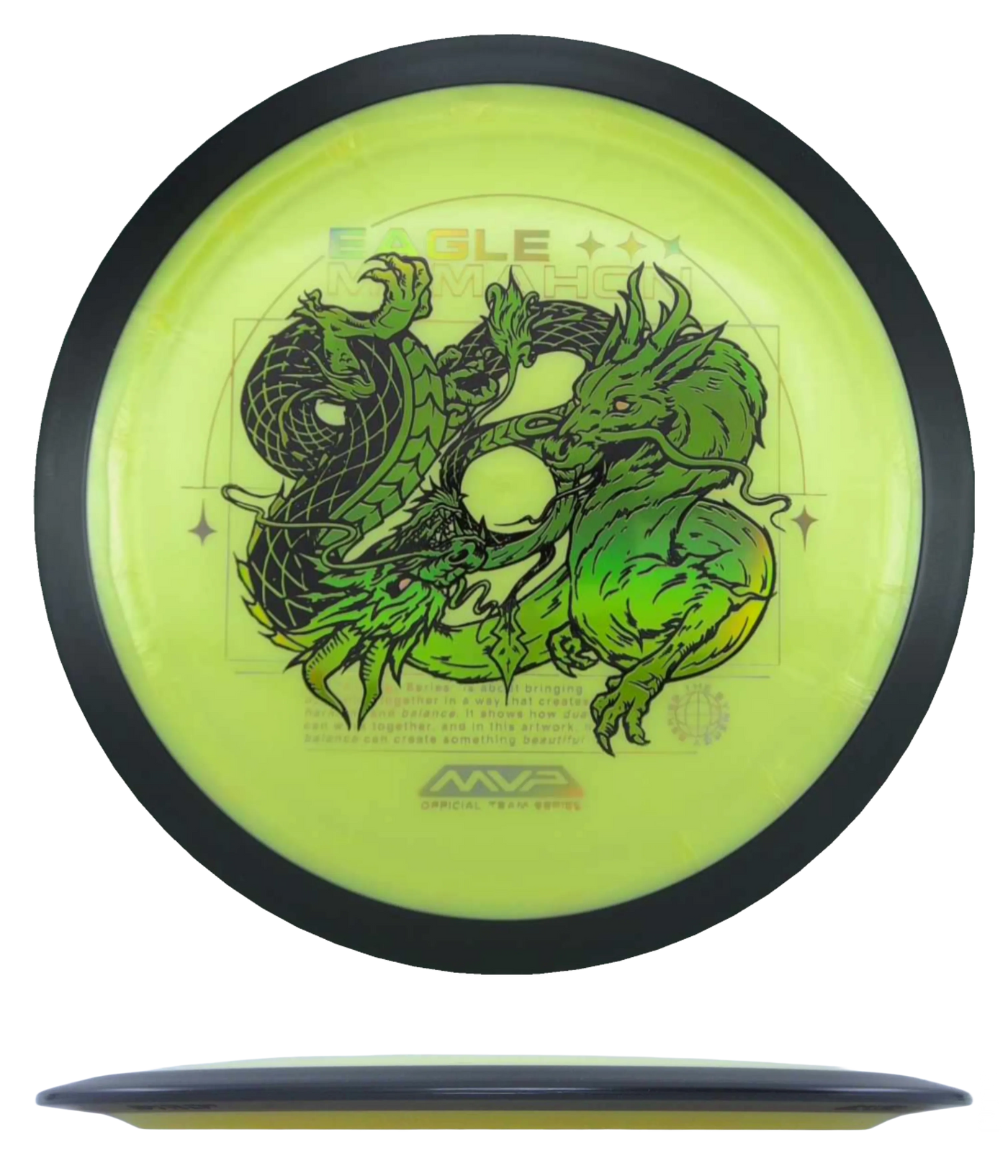 MVP Dimension - Plasma - Eagle McMahon Team Series / 174g - Yellow (Yellow Green Chrome)