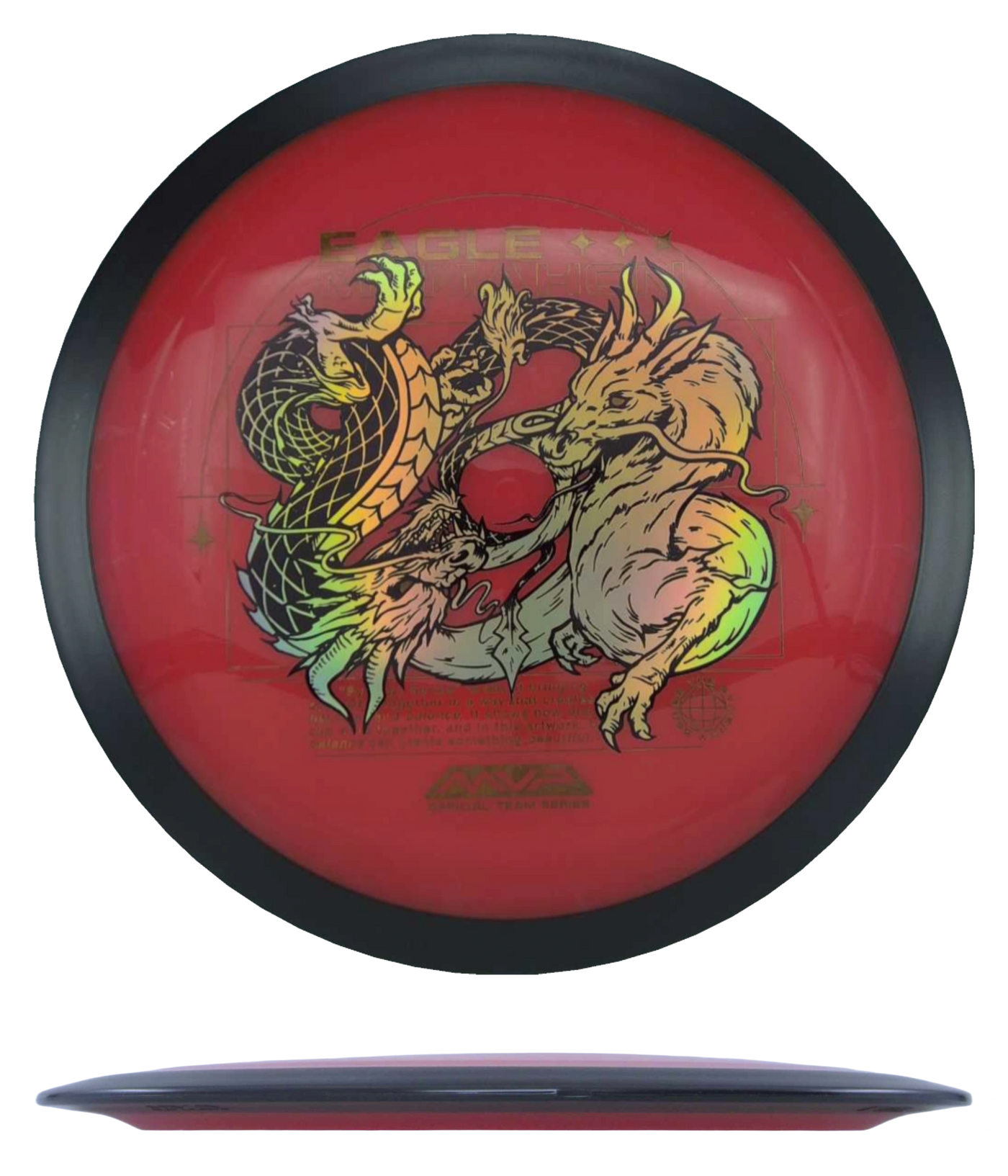 MVP Dimension - Plasma - Eagle McMahon Team Series / 173g - Red (Gold Chrome)