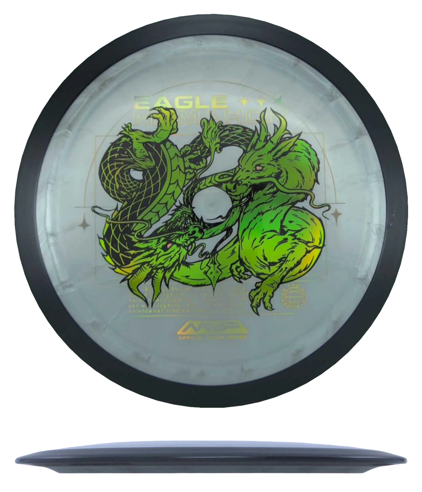 MVP Dimension - Plasma - Eagle McMahon Team Series / 174g - Silver (Yellow Green/Gold Chrome)