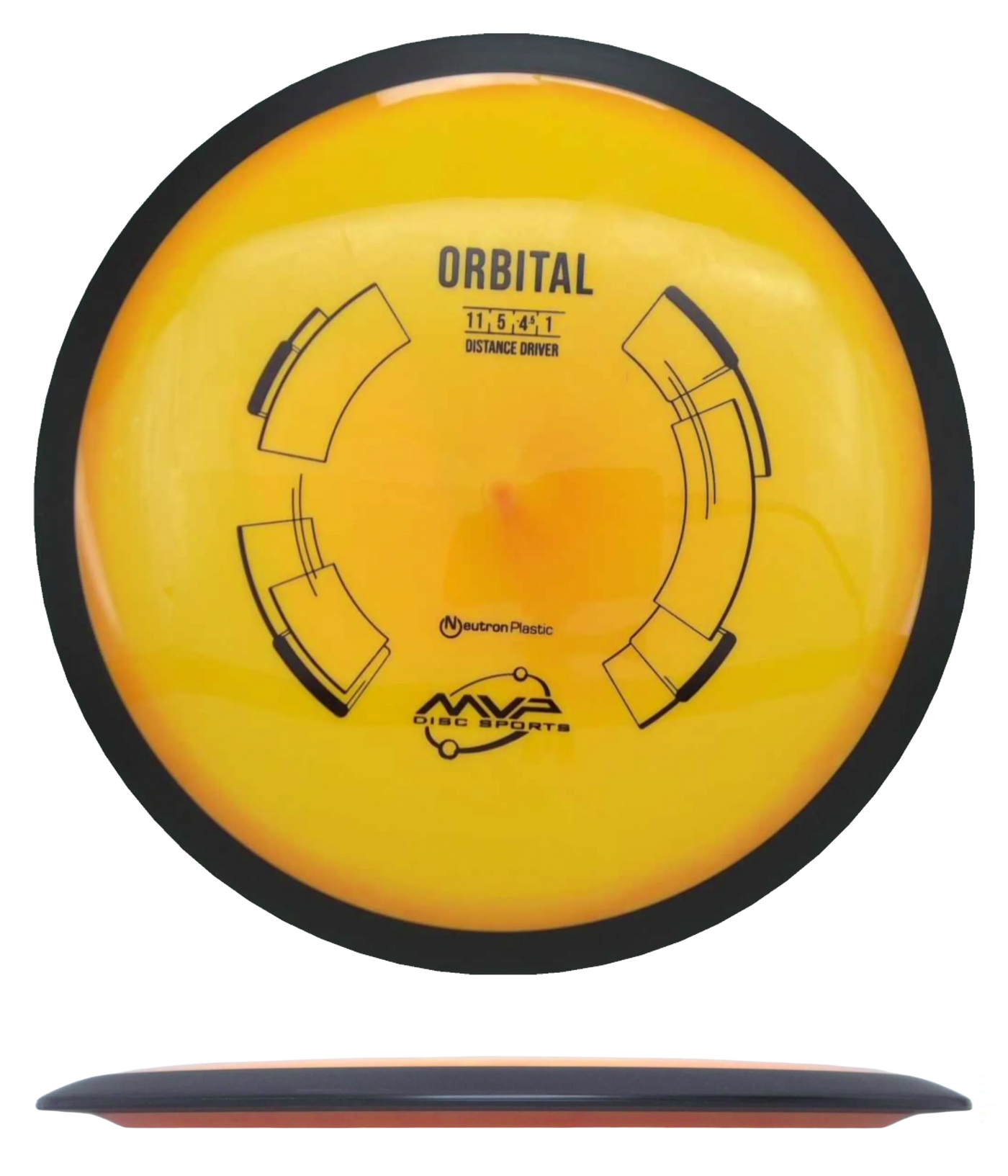 MVP Orbital - Neutron / 172g - Orange (Black)