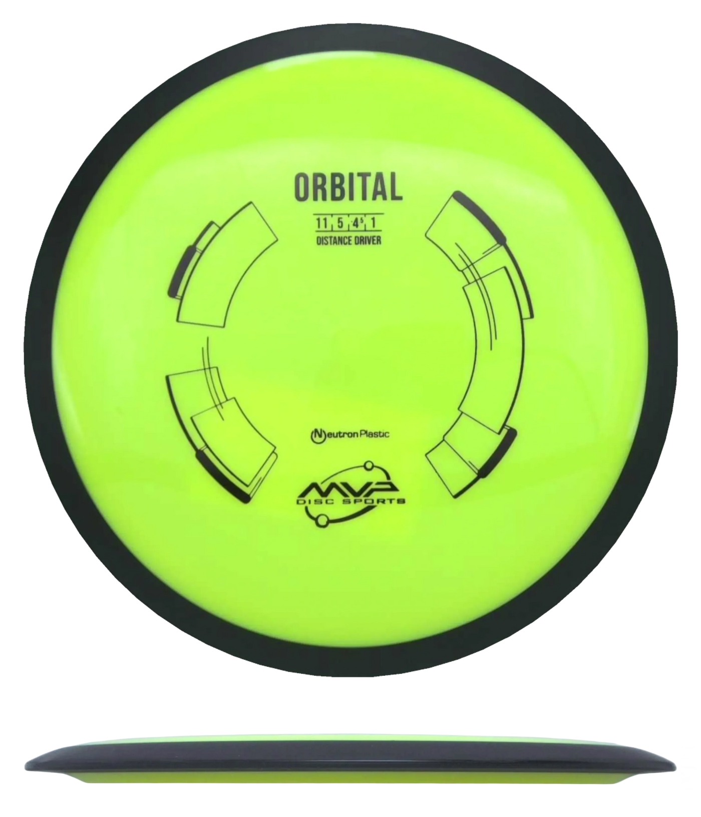 MVP Orbital - Neutron / 173g - Bright Yellow (Black)