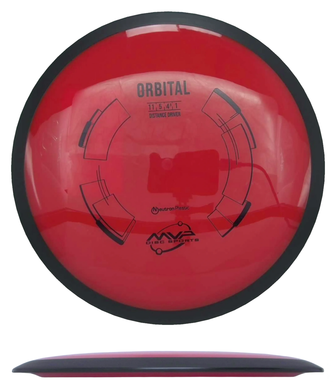 MVP Orbital - Neutron / 167g - Red (Black)