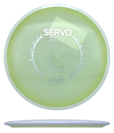 MVP Servo - Eclipse / 167g - Glow w/ White Rim (Silver) *100*