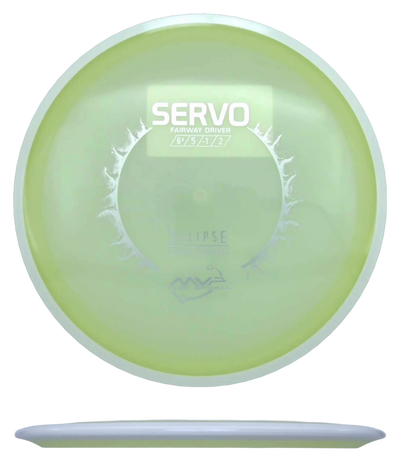 MVP Servo - Eclipse / 167g - Glow w/ White Rim (Silver) *101*