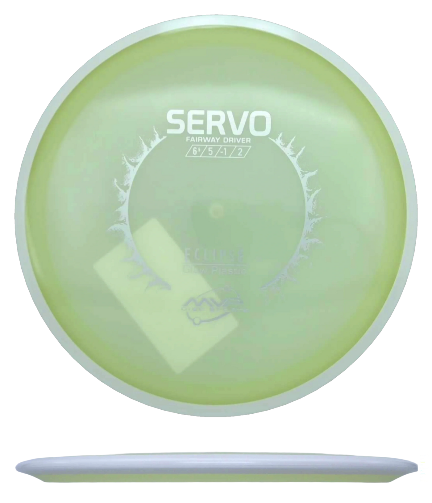 MVP Servo - Eclipse / 173g - Glow w/ White Rim (Silver)