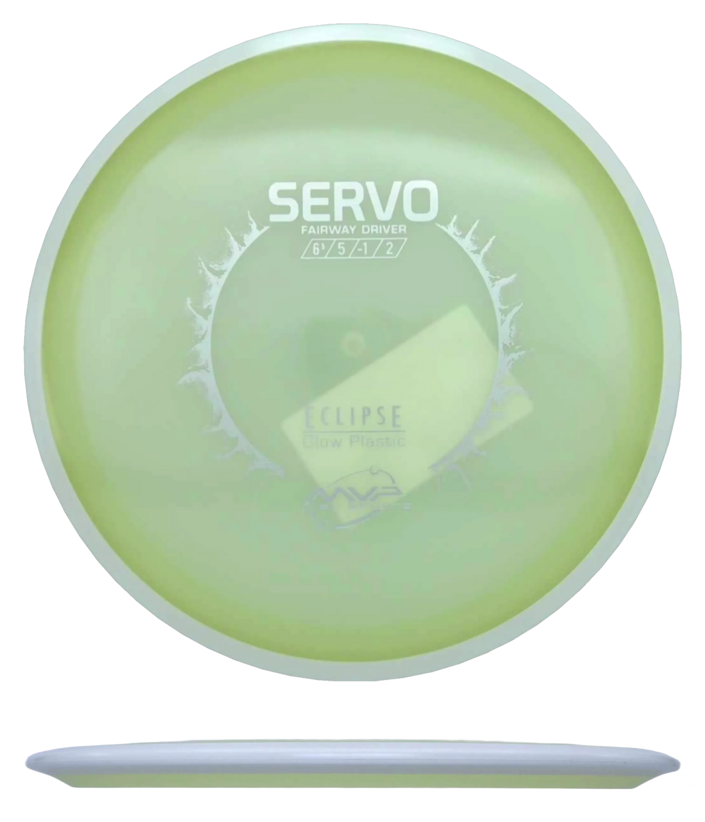 MVP Servo - Eclipse / 174g - Glow w/ White Rim (Silver)