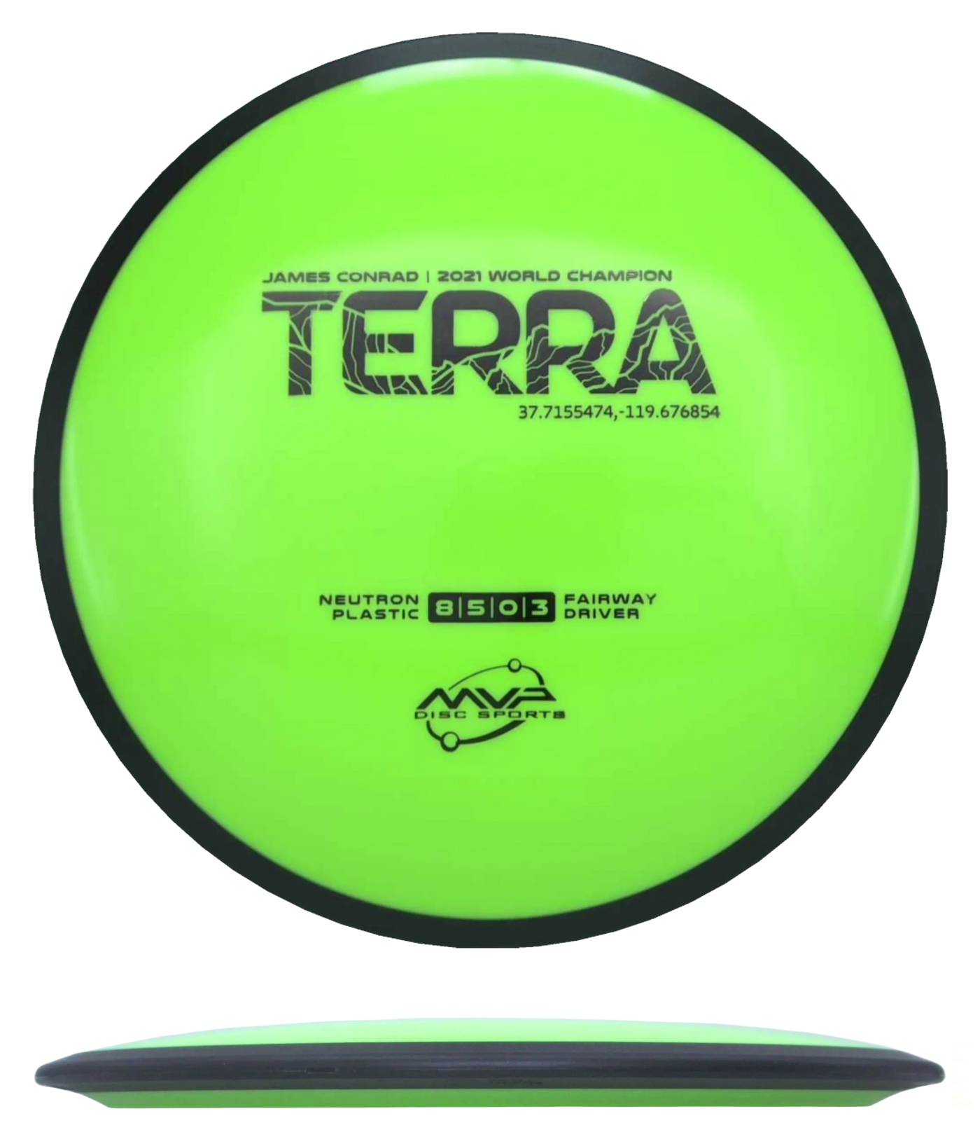 MVP Terra - Neutron / 173g - Chartreuse (Black)