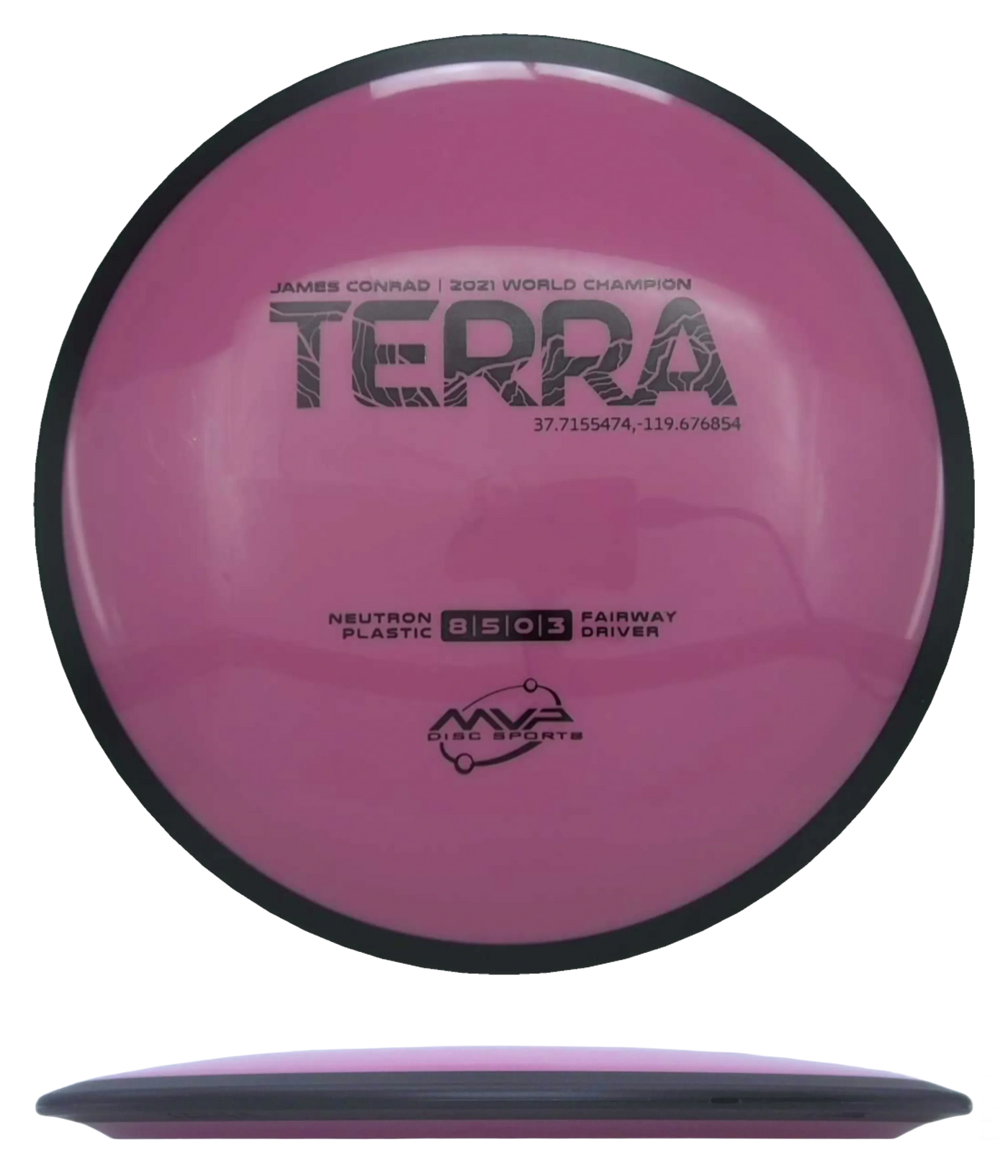 MVP Terra - Neutron / 171g - Magenta-ish (Black)