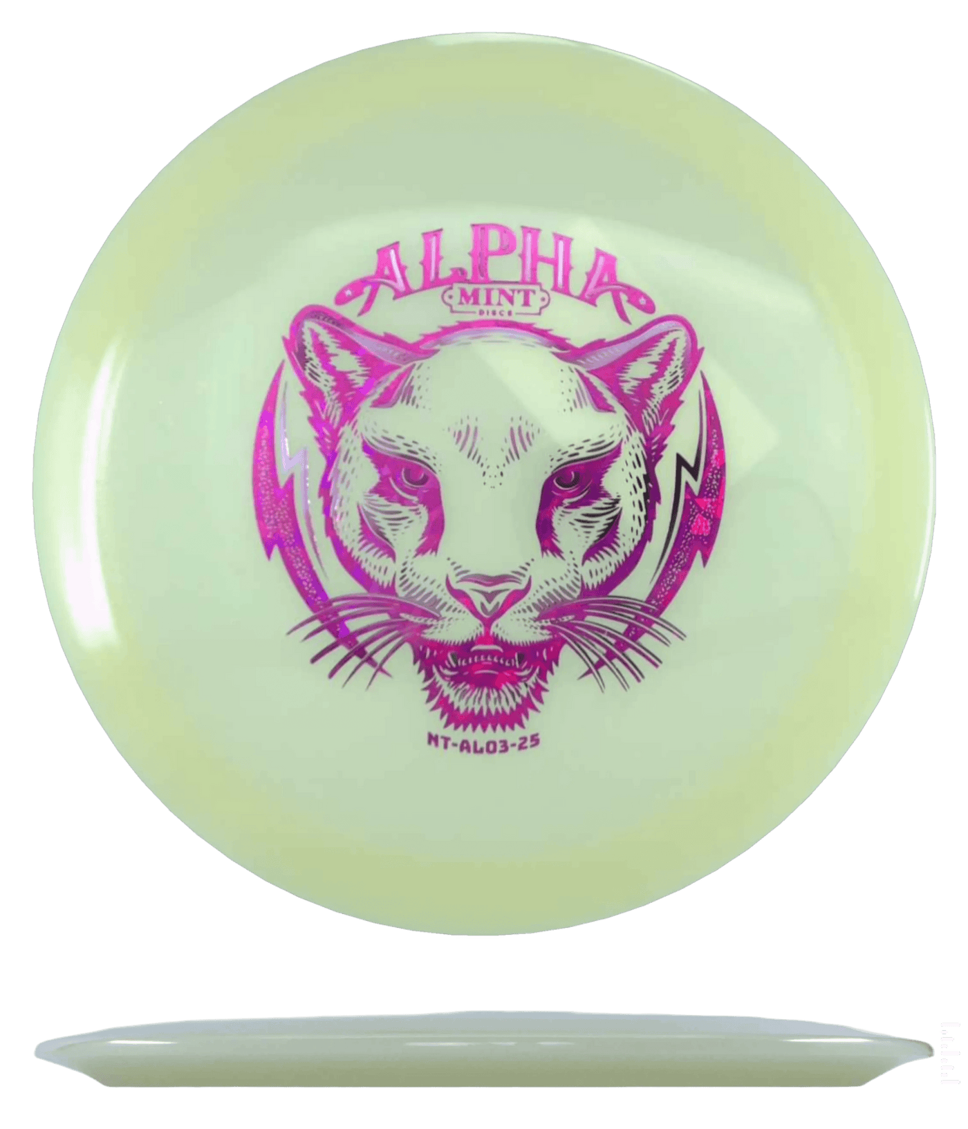 Mint Discs Alpha - Nocturnal / 173g - Glow (Pink Foil/Magenta Shatter)