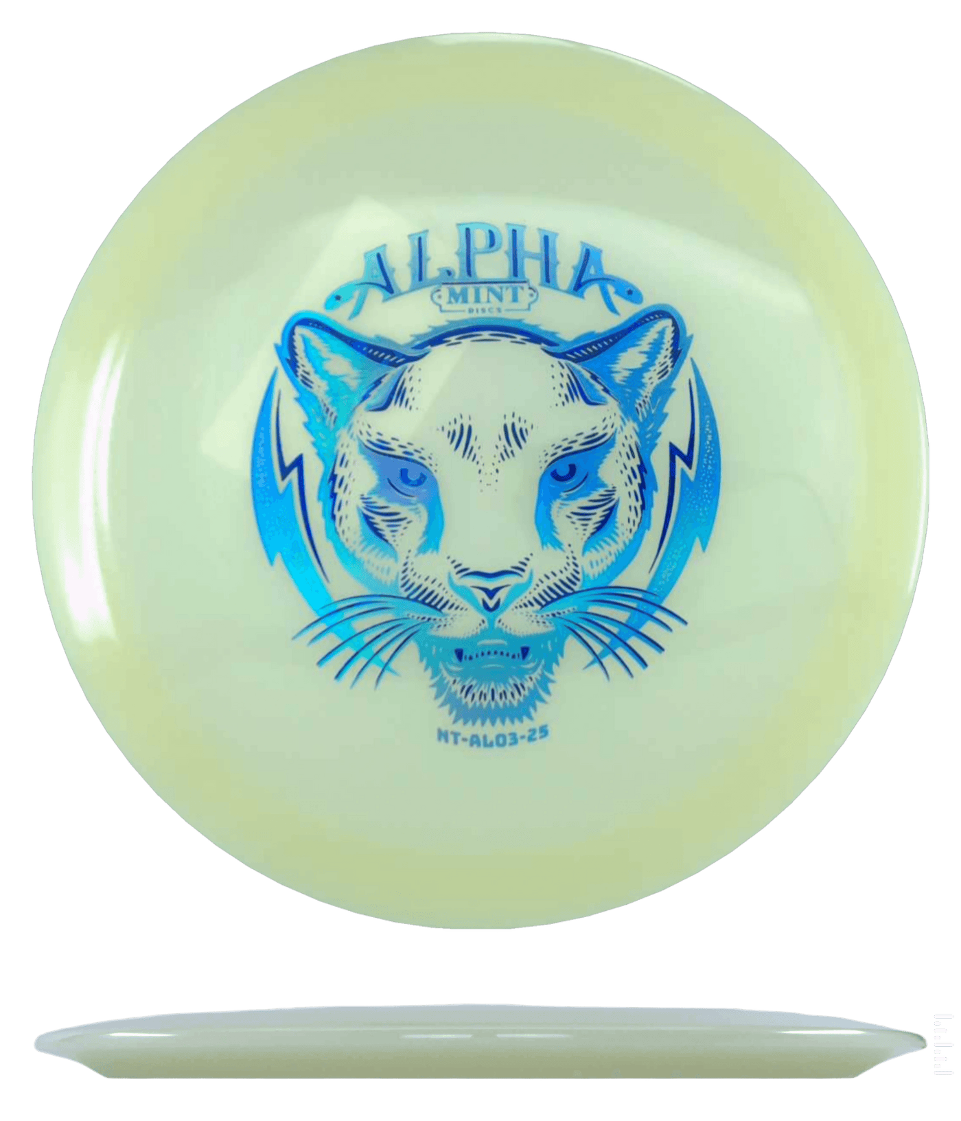 Mint Discs Alpha - Nocturnal / 173g - Glow (Blue Shatter/Blue Chrome)