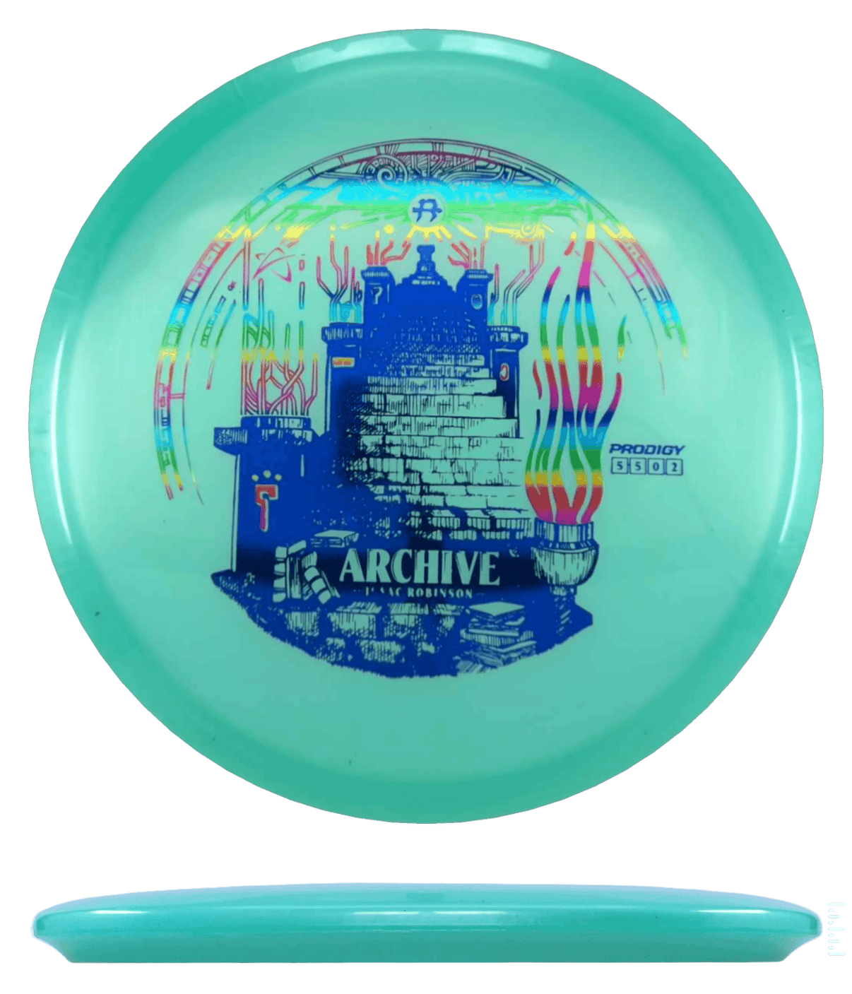 Prodigy Disc Archive - 500 - Isaac Robinson Collab / 178g - Mint (Rainbow/Blue Foil)
