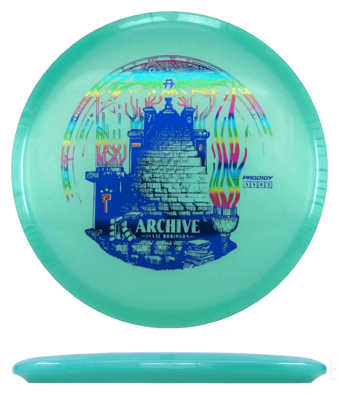 Prodigy Disc Archive - 500 - Isaac Robinson Collab / 176g - Mint (Rainbow/Blue Foil) *030*