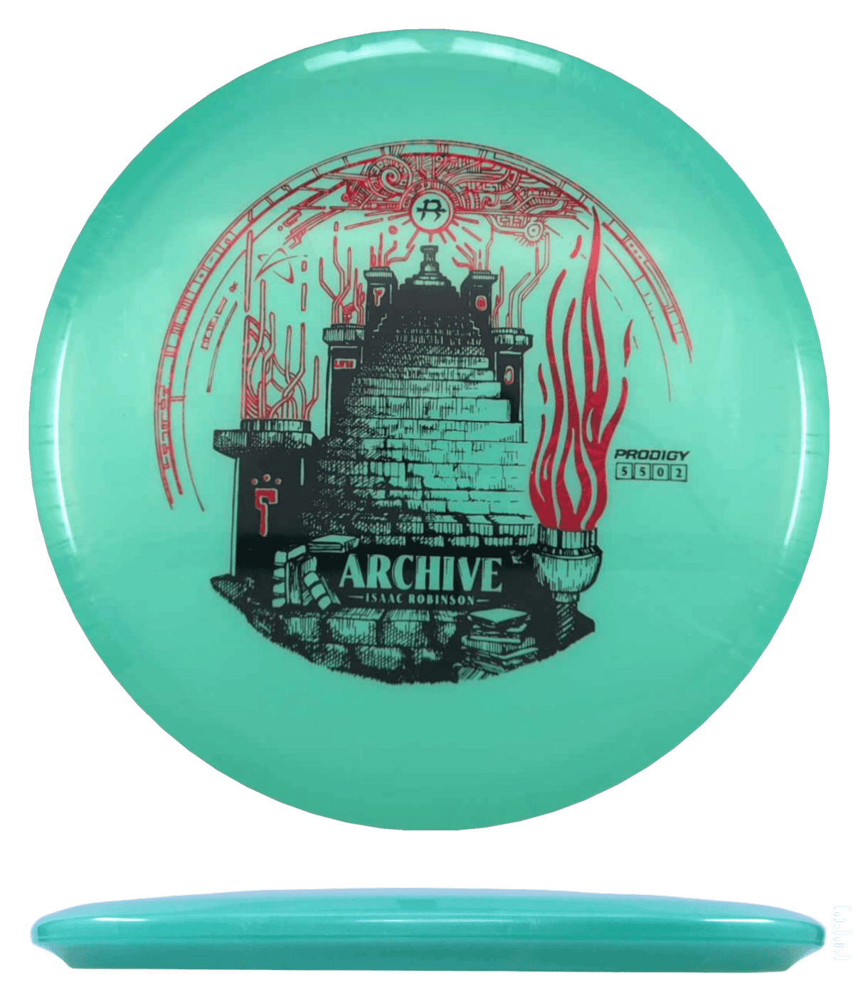 Prodigy Disc Archive - 500 - Isaac Robinson Collab / 178g - Mint (Black/Red Chrome) *034*