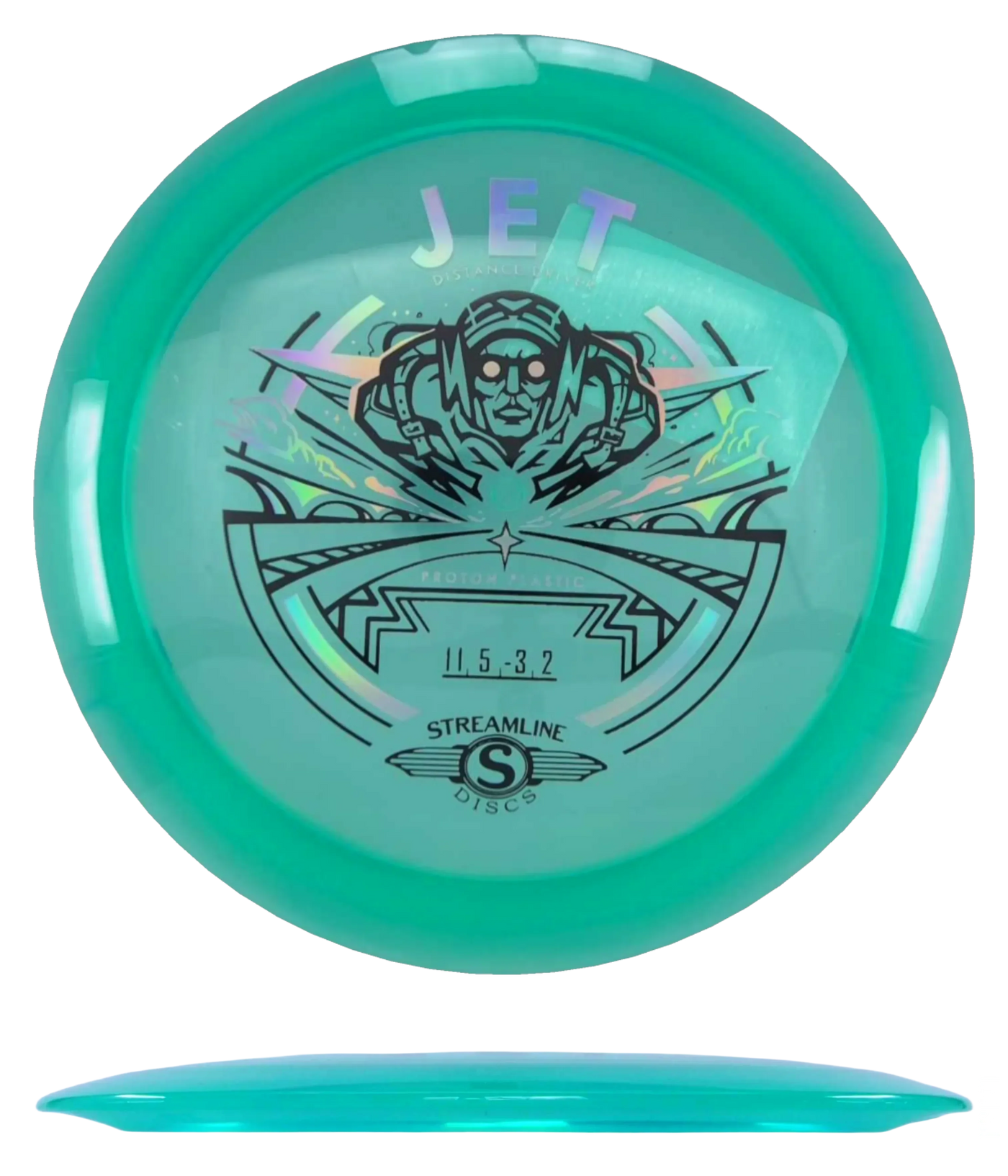 Streamline Jet - Proton / 167g - Seafoam Green (Chrome)