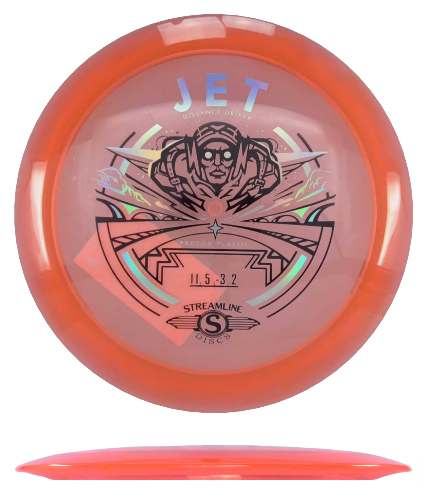 Streamline Jet - Proton / 173g - Hot Orange (Chrome)