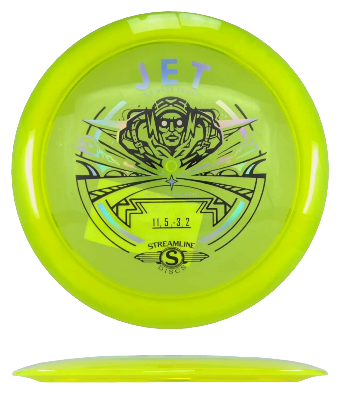 Streamline Jet - Proton / 173g - Yellow (Chrome)