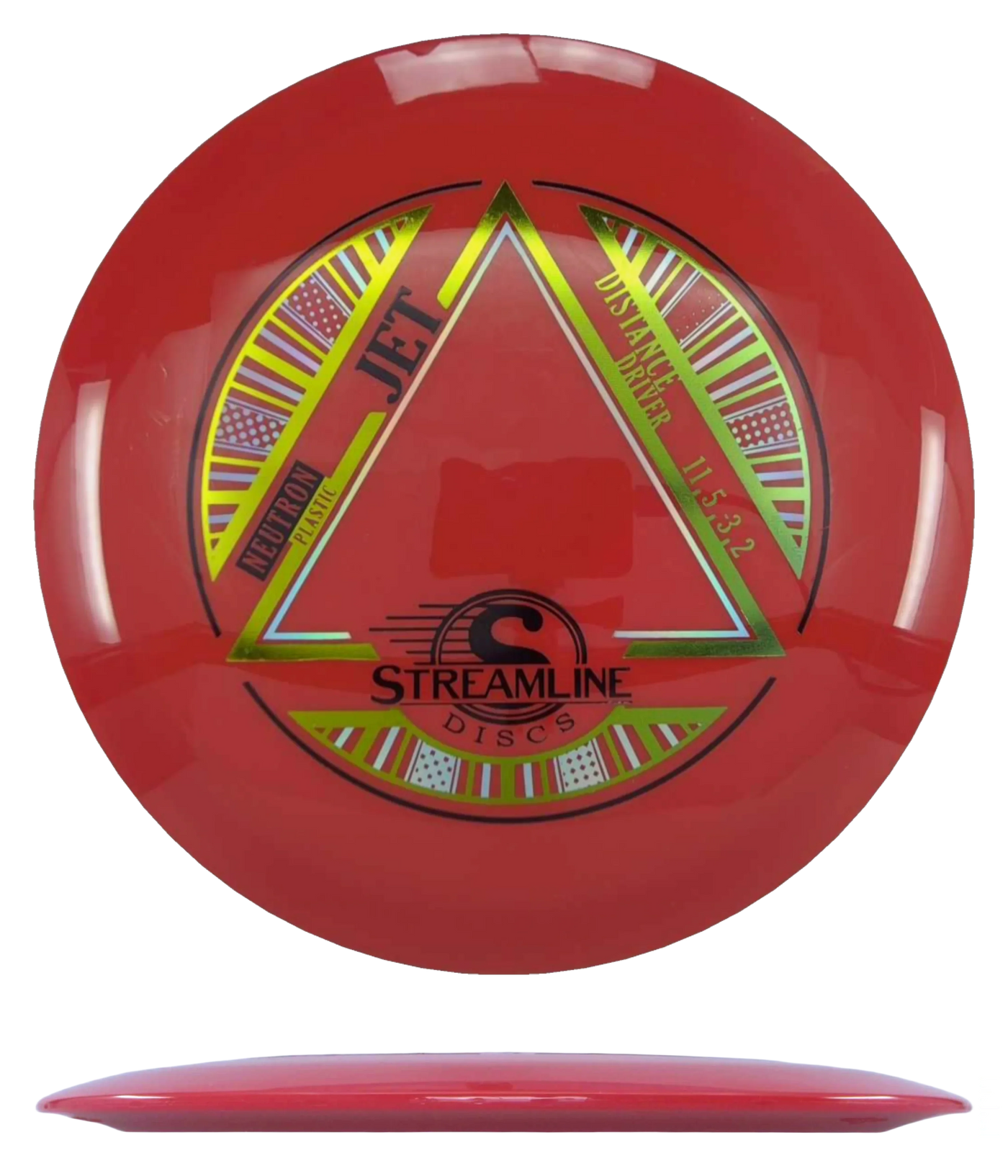Streamline Jet - Neutron / 169g - Red (Yellow/Yellow Green Foil)