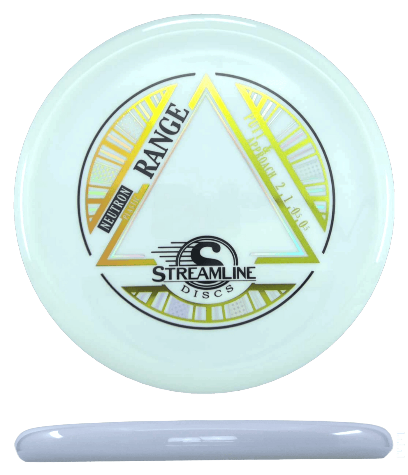 Streamline Range - Neutron / 167g - White (Orange/Yellow Foil)