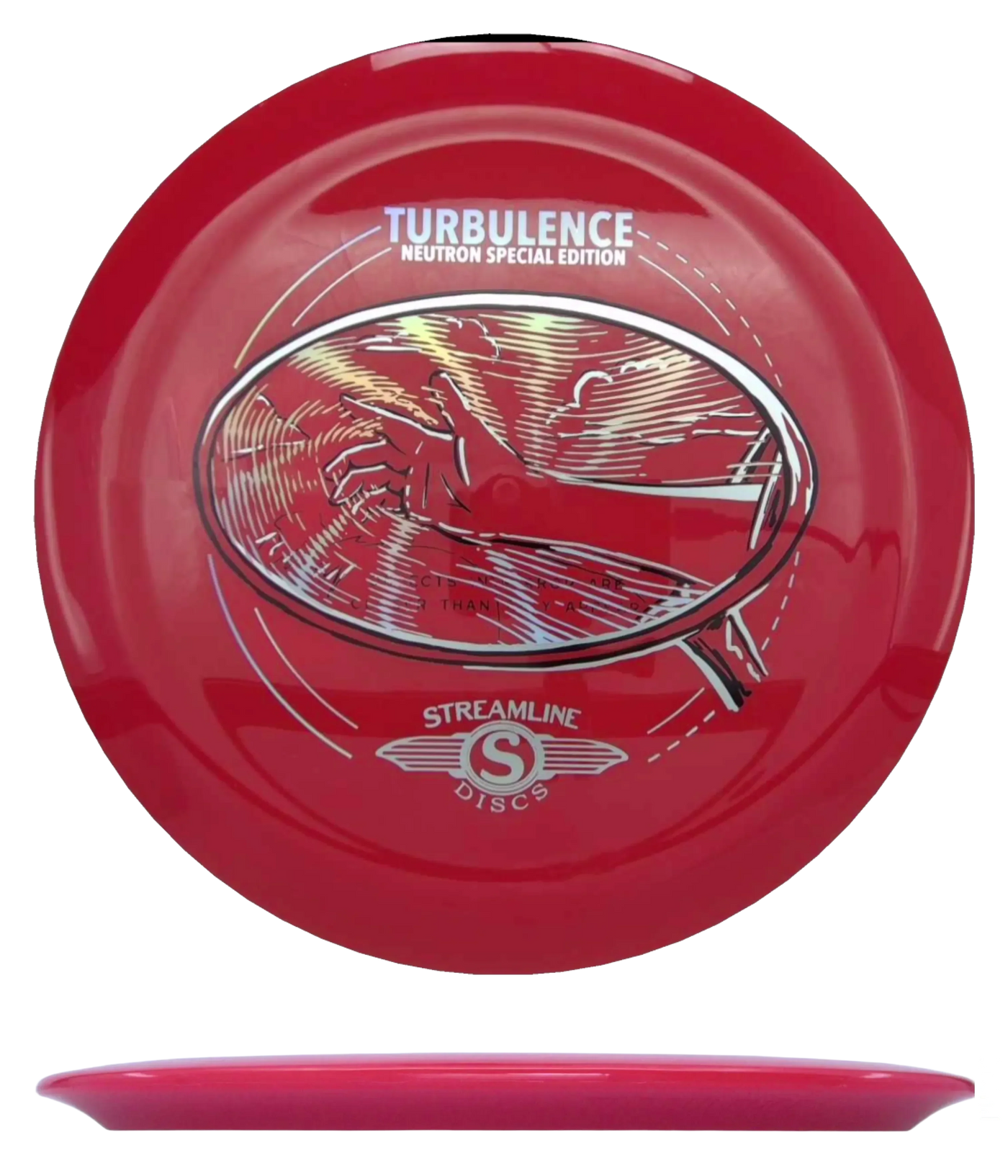 Streamline Turbulence - Neutron - Special Edition / 166g - Red (Black/Chrome)