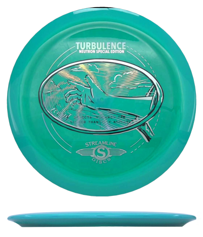 Streamline Turbulence - Neutron - Special Edition / 167g - Green Swirl (Black/Chrome)