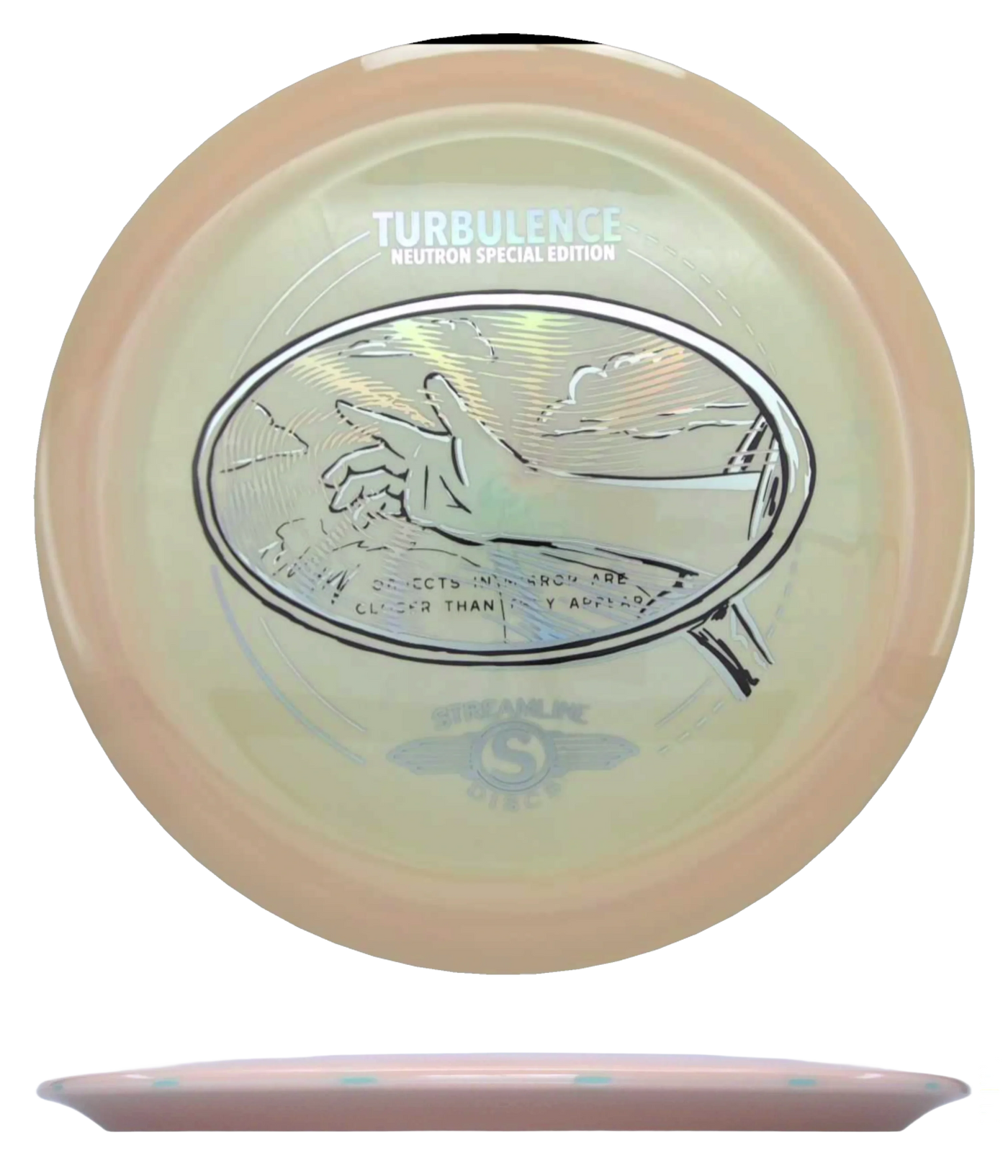 Streamline Turbulence - Neutron - Special Edition / 173g - Peach Swirl (Black/Chrome)