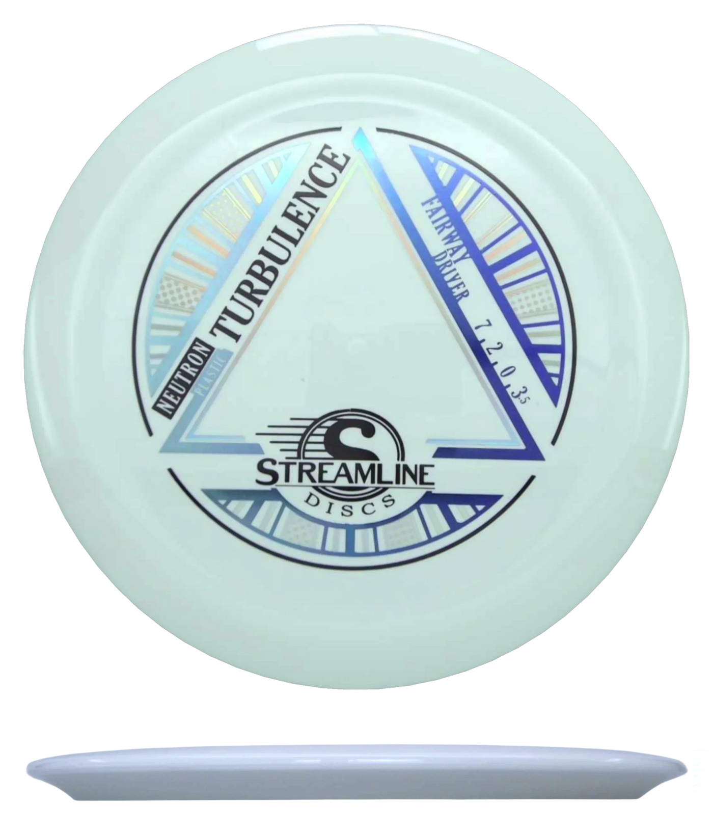 Streamline Turbulence - Neutron / 174g - White (Blues Foil)