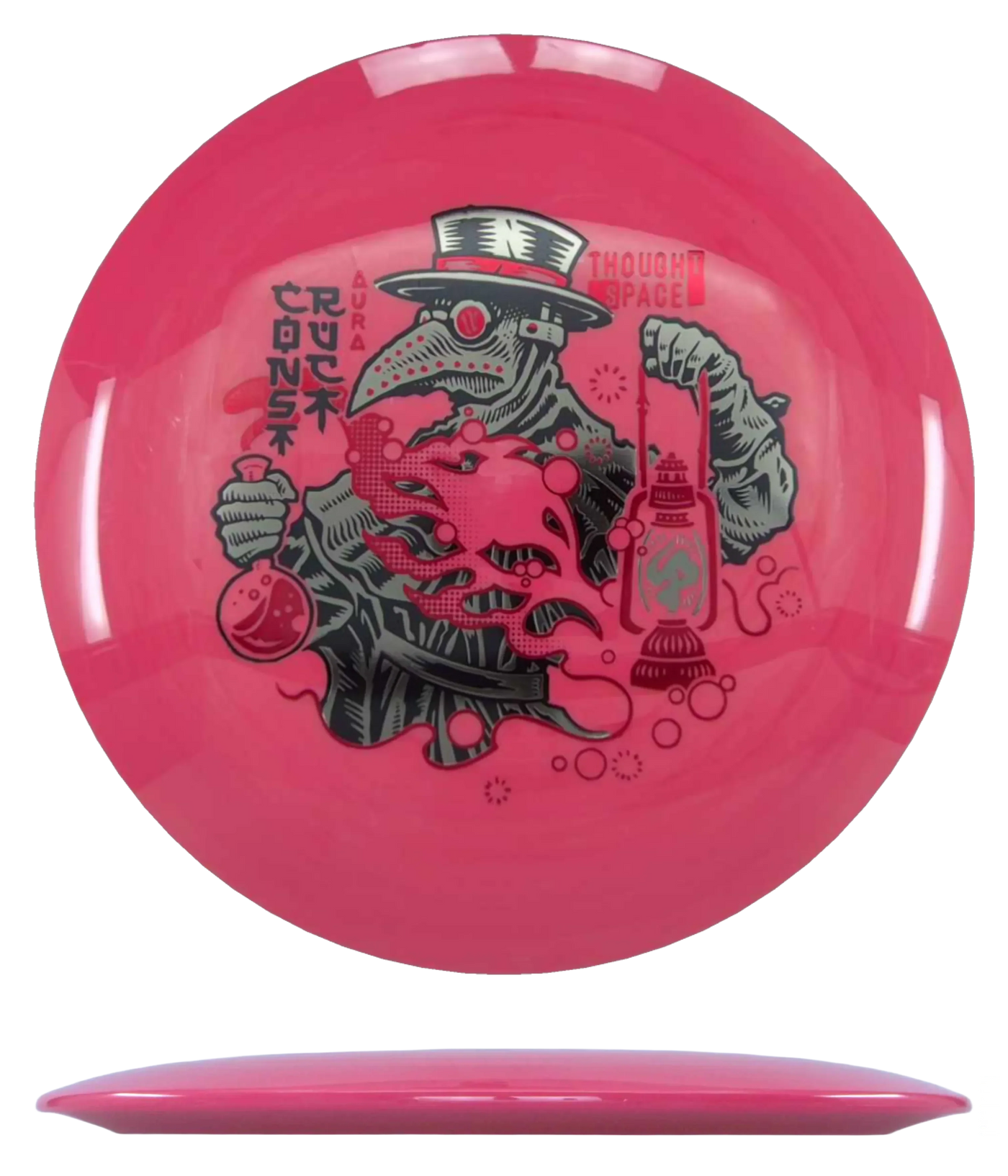 Thought Space Athletics Construct - Aura / 175g - Red Swirl (Black Chrome/Red Foil)