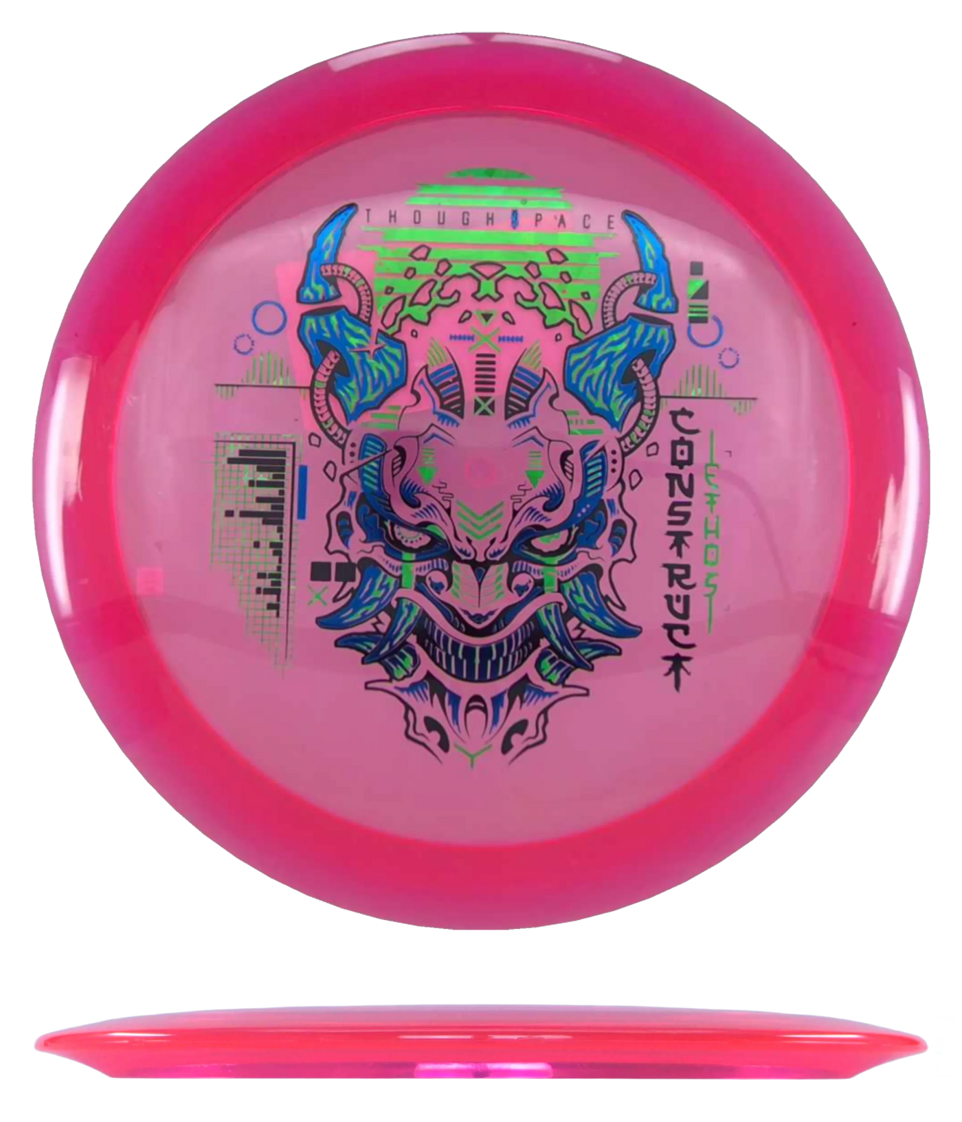 Thought Space Athletics Construct - Ethos / 175g - Hot Pink (Blue/Green Foil)